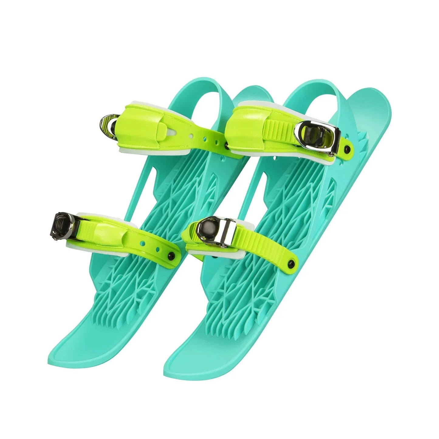 Mini Short Skis For Outdoor Snow Ski Boots Snowboards Portable Ice Skates And Snow Boots For Winter Travel