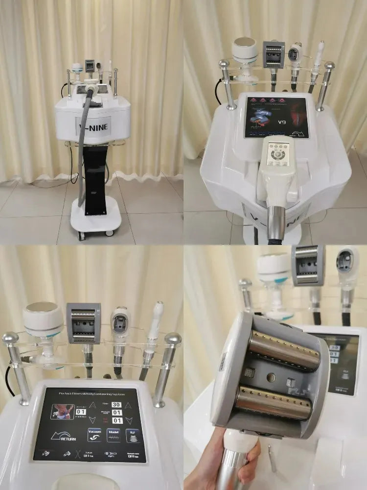V9 Multi functional Body Sculpting Vacuum Cellulite Massager Body Slimming fat freezing machine Weight Loss Cavitation for spa