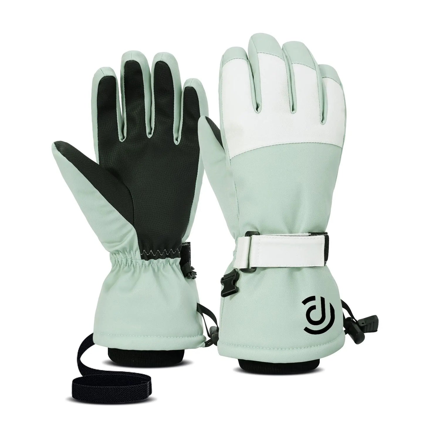 Winter Ski Gloves Waterproof and Breathable Snow Hand Warming Gloves Cold Weathe Wrist Guard Riding Touch-Screen Work Gloves