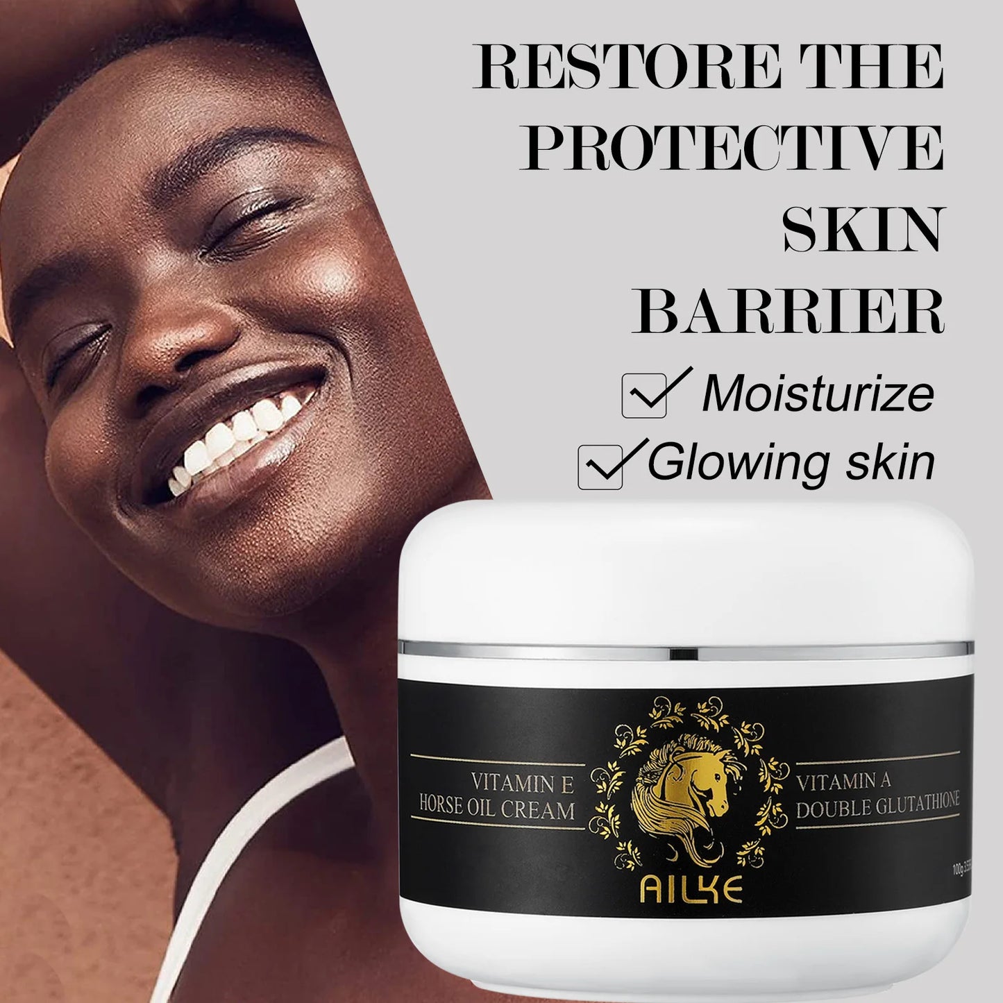 AILKE Collagen Whitening Set For All Skin Types, Lightening, Reduce Dark Spots, Freckles, Hyperpigmentation, Even Skin Tone