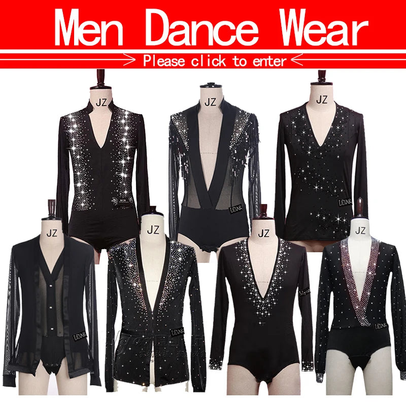 Pole Dancing Latin Dance Dress Steel Pipe Girl Costumes Skirt Performing Dress Adult Customize Children Stretch Velvet Wine  Red