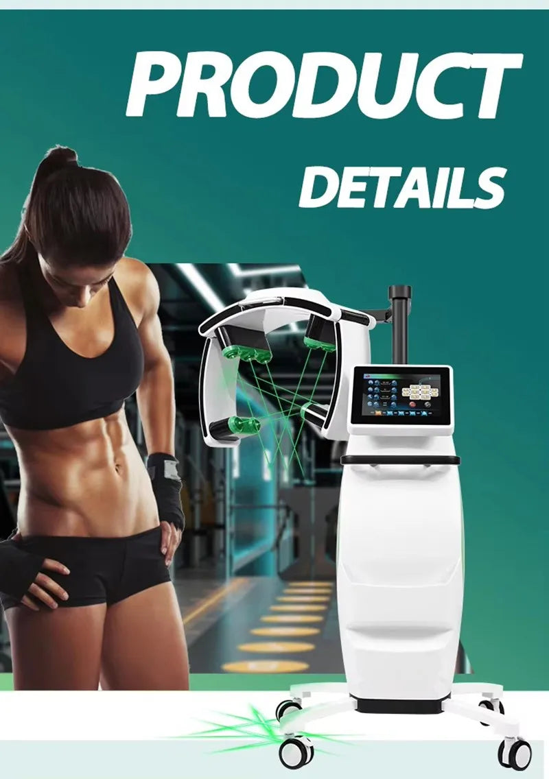 10D Master Non-invasive Weight Loss Slimming Machine Cellulite Fat Reduction Body Shape Pain Relief Physiotherapy