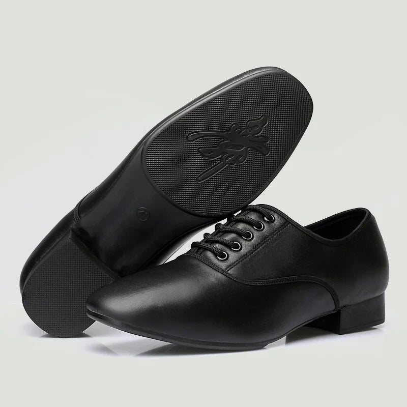 Sneakers Men Modern Dance Shoes Canvas Latin Tango Ballroom Shoes Leather Rubber Soft Sole Man Dancing Shoes Breathable Sports