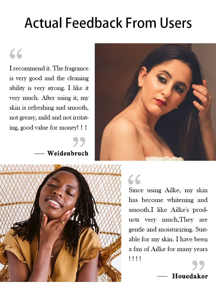 AILKE Double Glutathione Whitening Set For All Skin Types, Reduce Dark Spots, Melanin, Freckles, Chloasma, Even Skin Tone