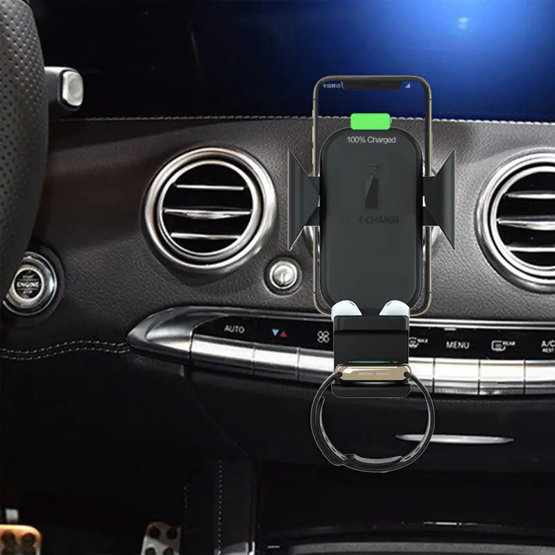 3-in-1 Wireless Charger and Phone Stand