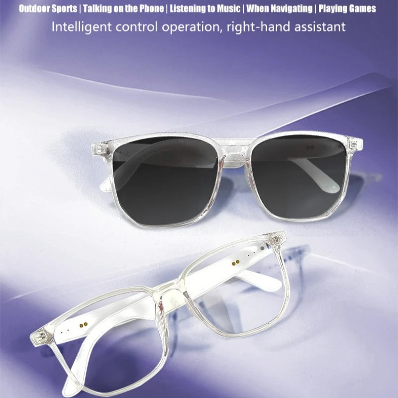 GS03 Upgrade Smart Glasses With Camera Video Recording AI Photo Recognition Bluetooth Call Translation Voice Assistant Glasses