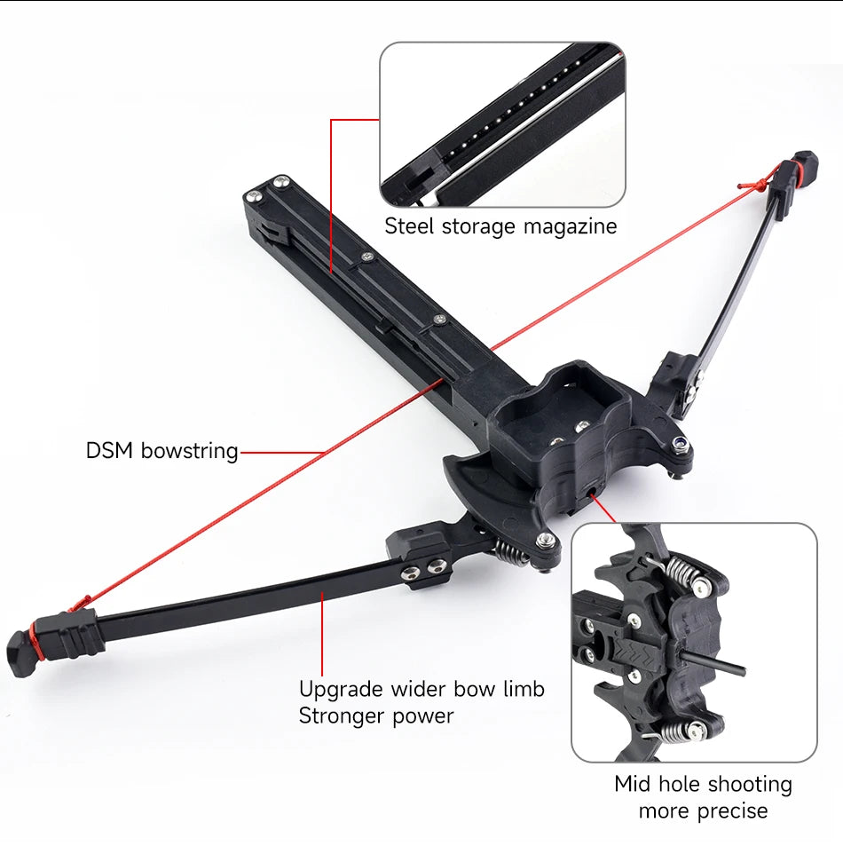 18 Round Steel Ball Combo/archery Dual-purpose Recurve Bow Outdoor Hunting Practice Compound Bow Sports Shooting Training