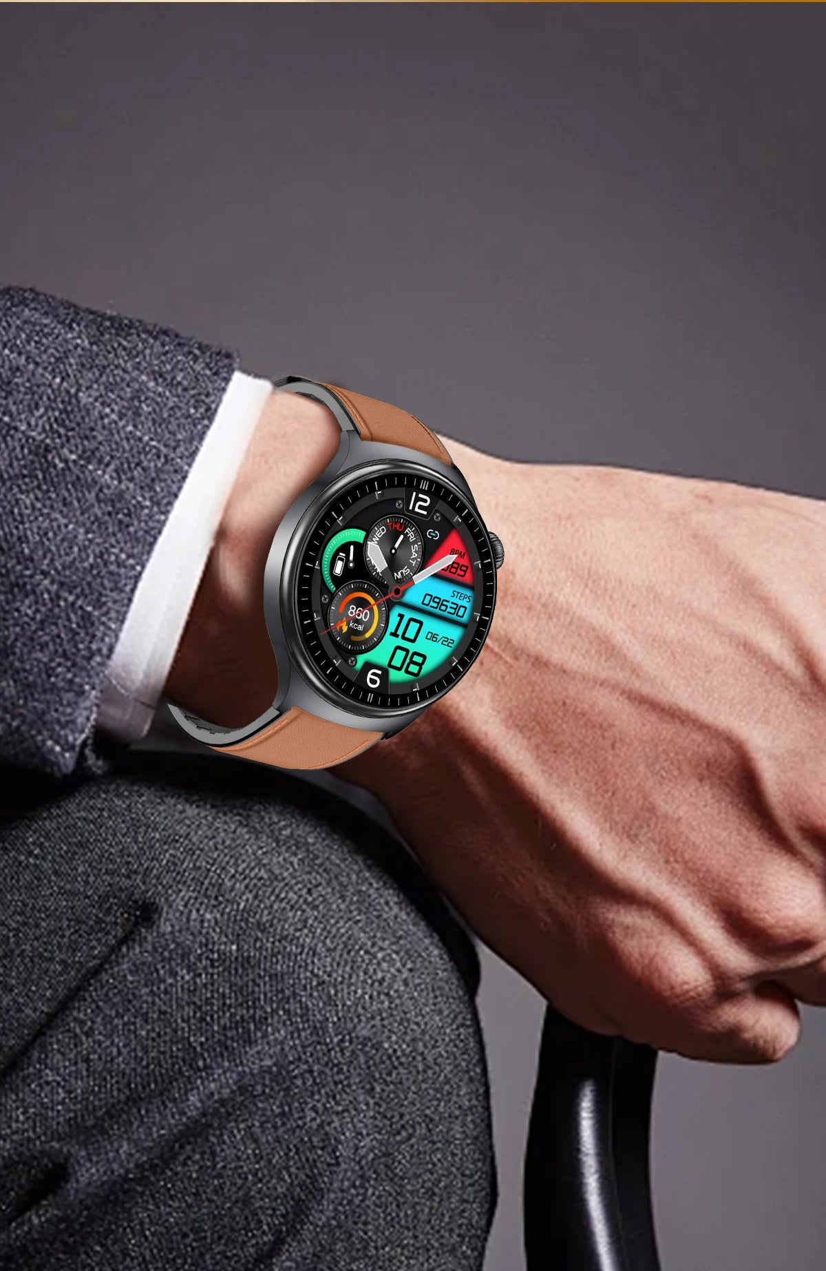 Nursing Grade Health Smartwatches For Men Women Precision Detection Heart Rate Blood Fats Uric Acid Blood Pressure ECG Smart Wat