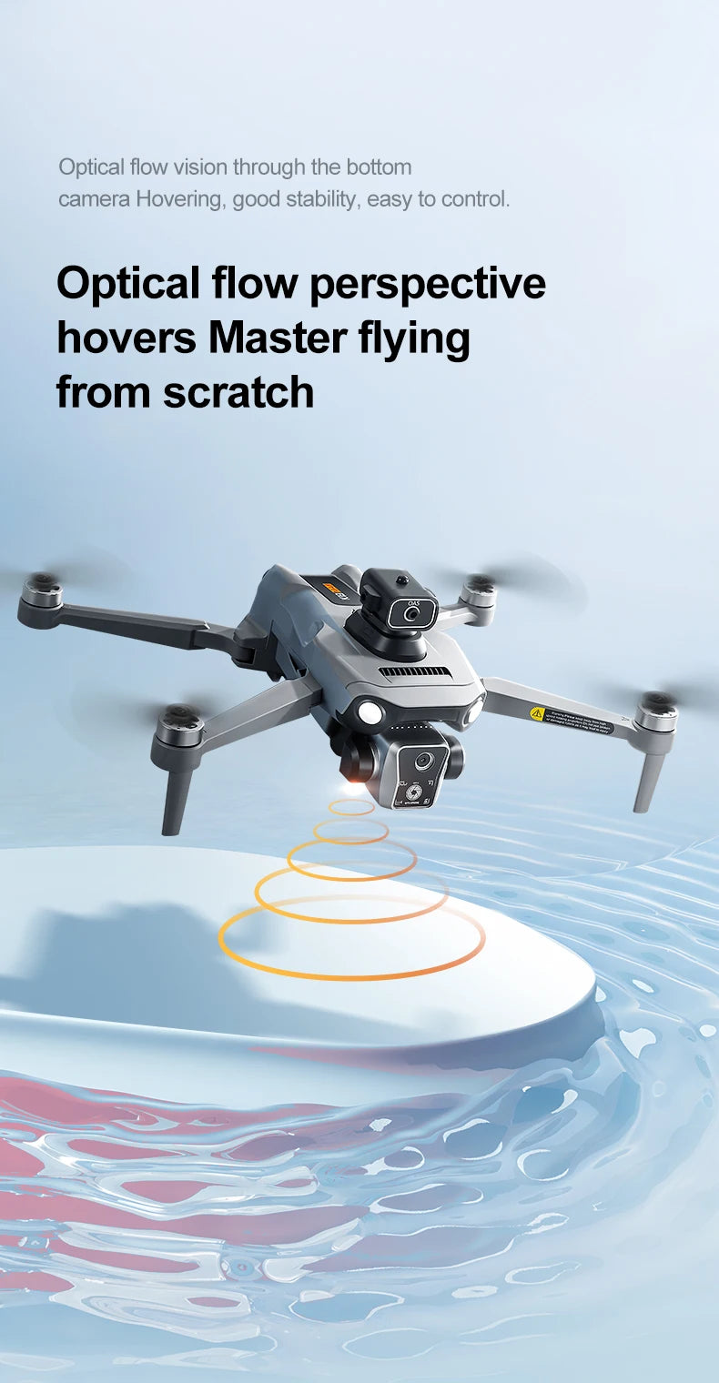 K19 Max GPS Drone 8K Professional HD Dual Camera 360° Obstacle Avoidance Brushless 5G WIFI FPV RC Airdrop Quadcopter Toys