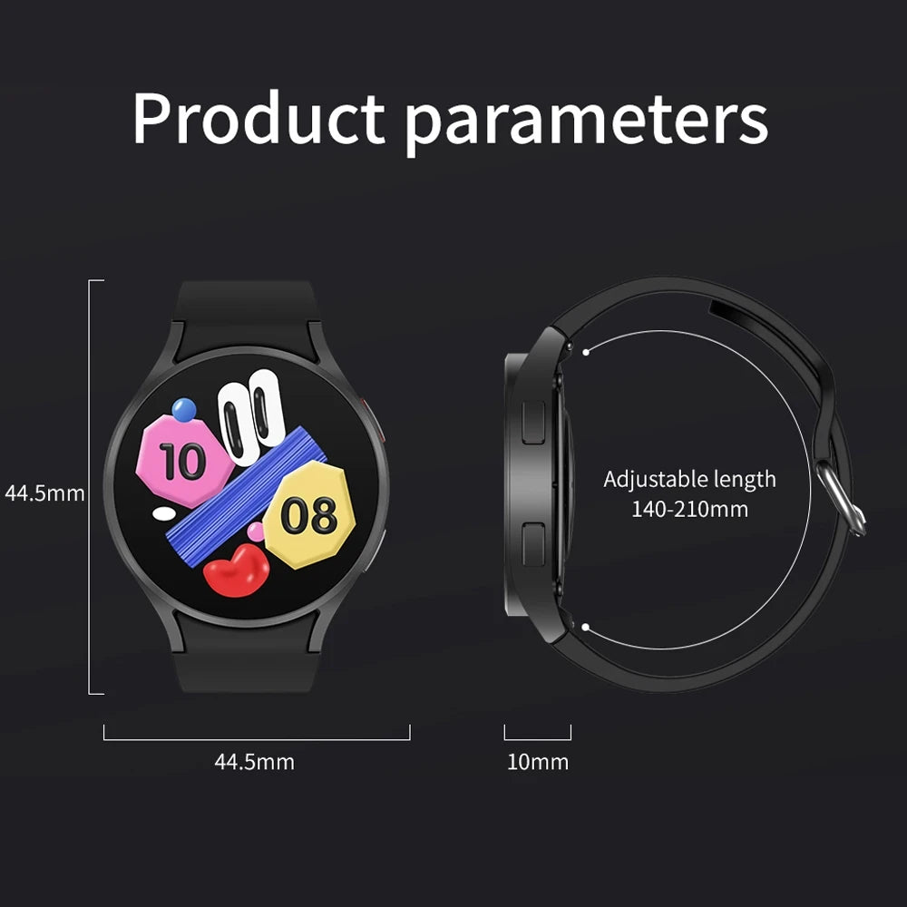 2025 New Bluetooth Call Smart Watch 6 Classic Men AMOLED HD Screen AI Voice Assistant Bluetooth Call NFC GPS Smartwatch Women