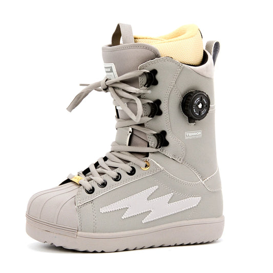 TERROR Snowboard Boot Freestyle , NX Dial Lacing System and Lace-Up , All-Around Performance with Responsive Flex - 2025 model