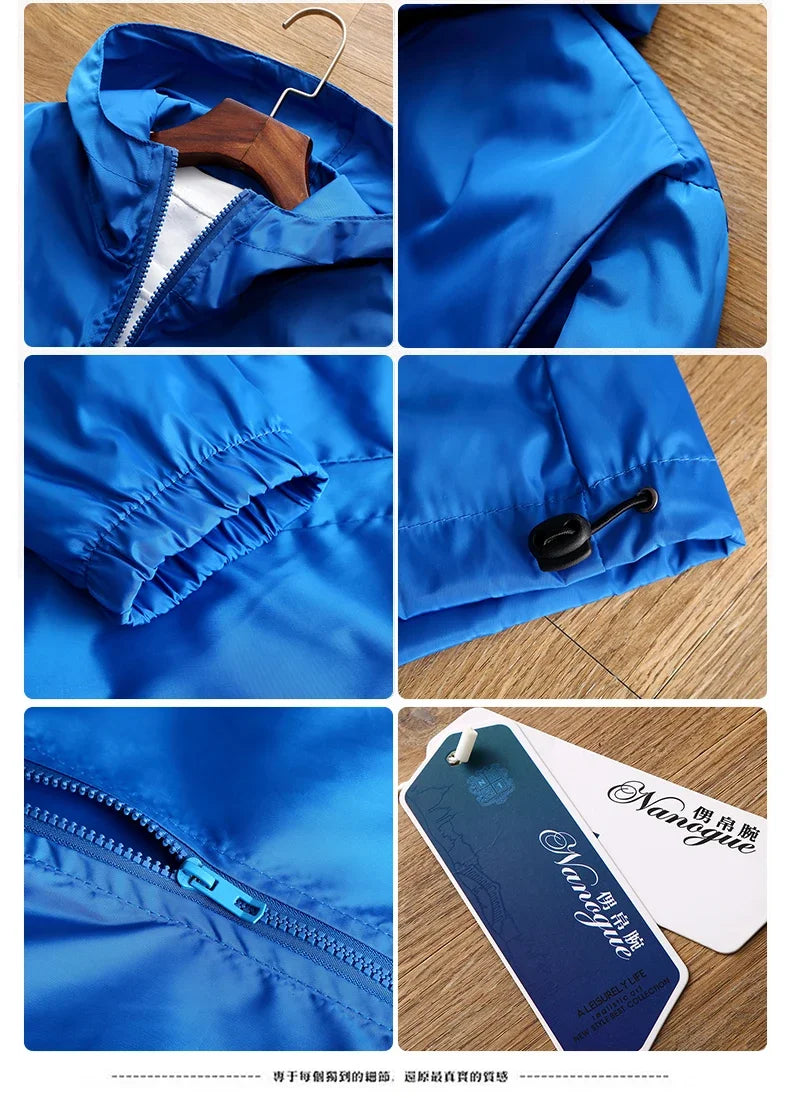 2026 new men's Yamaha GYTR motorcycle windproof hooded jacket men's outdoor sports enthusiasts Yamaha zipper jacket