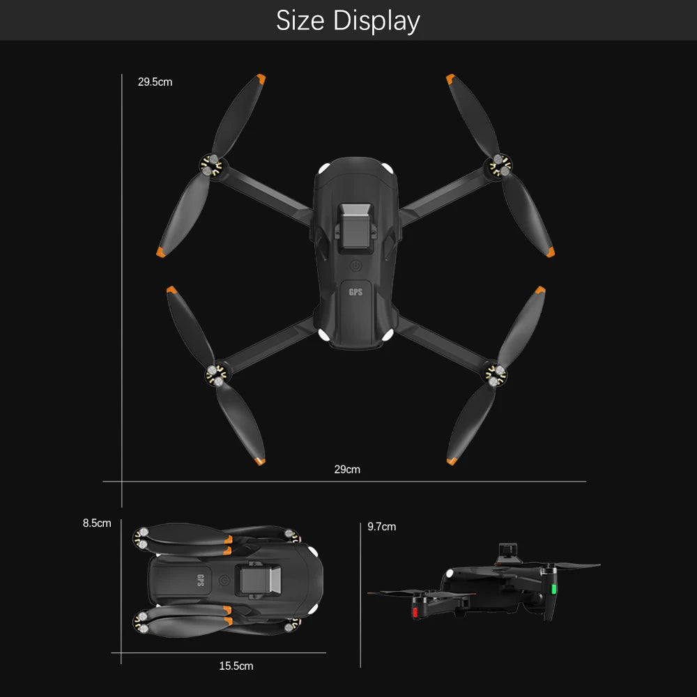 For Xiaomi A1R 3S GPS Drone 360°Laser obstacle avoidance 8K Professional HD Camera UAV WIFI Brushless Foldable Quadcopter Dron