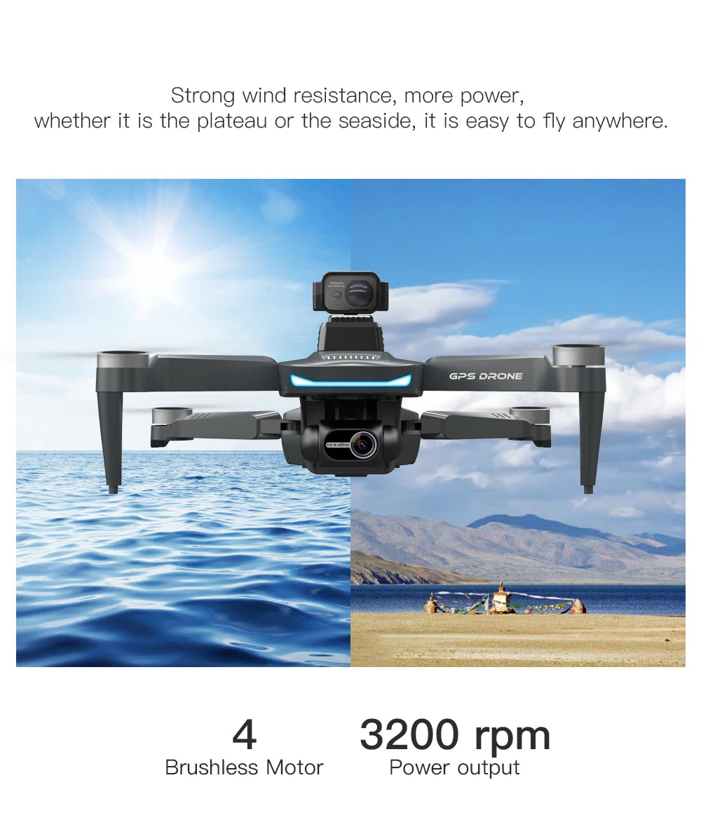 LYZRC L200 Pro MAX Drone Professional 4K HD Camera With Obstacle Avoidance 2-Axis Gimbal GPS 5G WIFI FPV RC Dron Quadcopter 216g