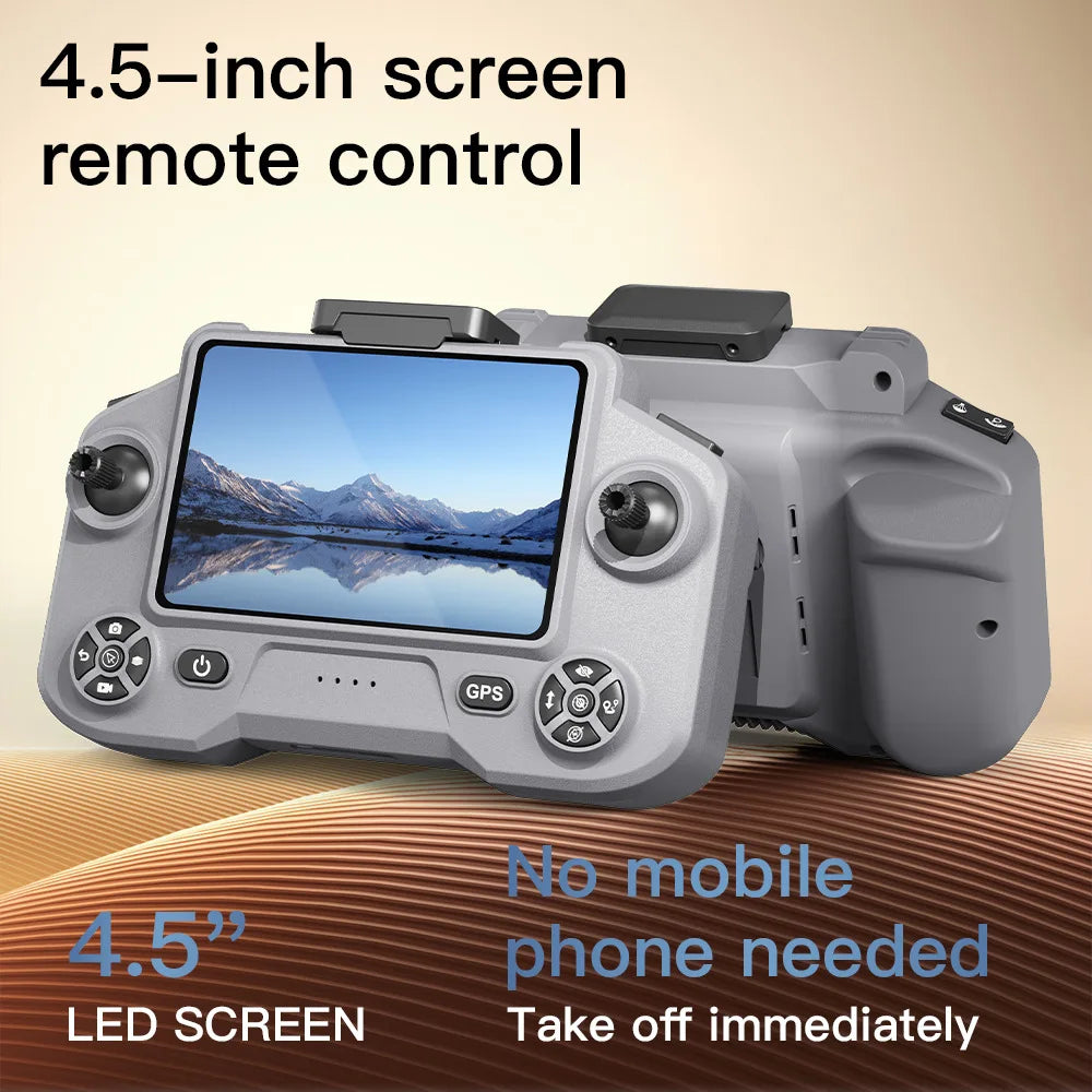 New Quality AE20 Drone GPS One Click Airdrop Brushless Motor Screen Lifting Obstacle Avoidance Intelligent Positioning Aircraft