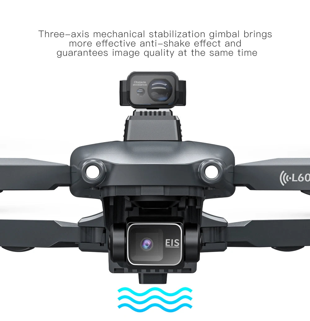 L600-1/L600 PRO MAX Remote control drone with screen Dual camera 4K Professional dron with camera GPS FPV quadcopter 3KM flight