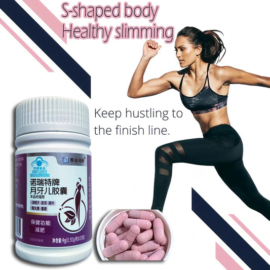 100% Herbal Natural Cassia Seed & Alisma Pills, Detox Slim, Metabolism Booster, Burn Fat,  Vegan & NO SIDE EFFECT