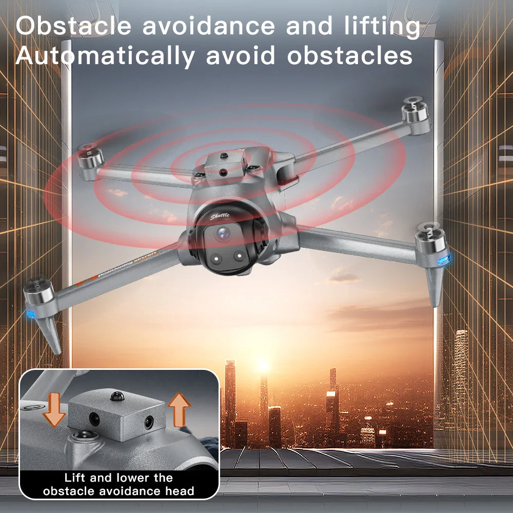New Quality AE20 Drone GPS One Click Airdrop Brushless Motor Screen Lifting Obstacle Avoidance Intelligent Positioning Aircraft