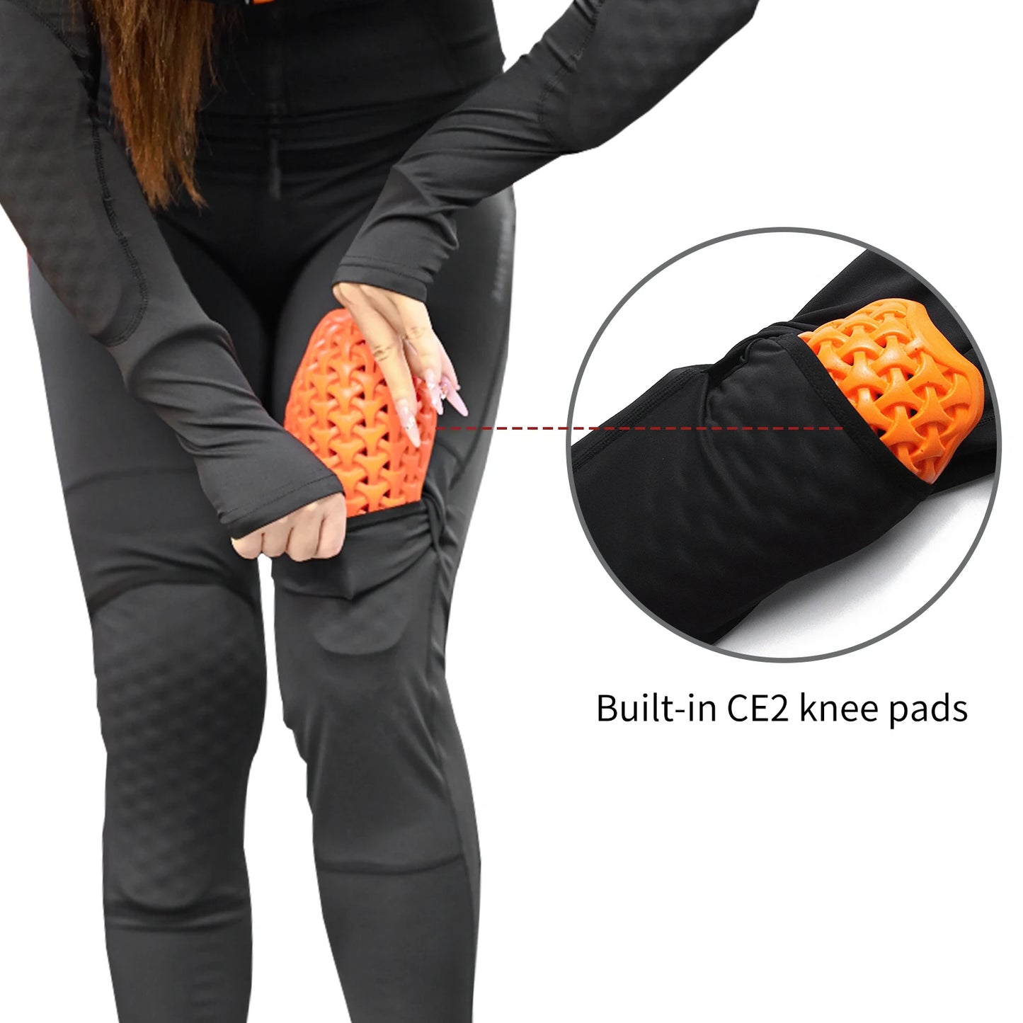 WOSAWE Women Motorcycle Jacket Lady Full Body Armor Set CE Certified Summer Riding Safety Jacket Pants Built-in Protective Pads