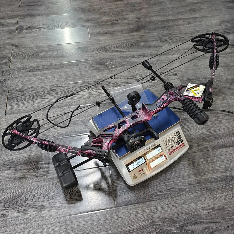 KAIMEI HAN Archery 30-60 Lbs Compound Bow and Arrow Set 320fps 80% Let Off for Right Hand Hunting Target Shooting Aim