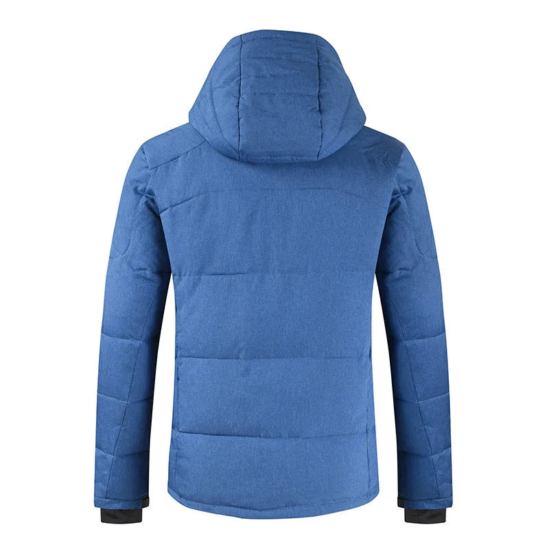 Winter Ski Suit Men Camping Mountain Ski Jacket Ski Pants Warm Windproof Down Jacket Overalls Outdoor Sports Snowboard Clothing