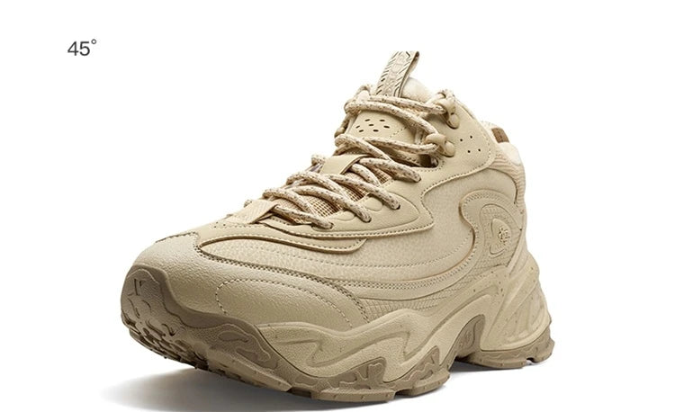 Xtep Male's Cotton Shoes 2025 Winter New Arrival Cushioning Warm Wear-Resistant Soft Lightweight Jogging Sneakers 875419370009