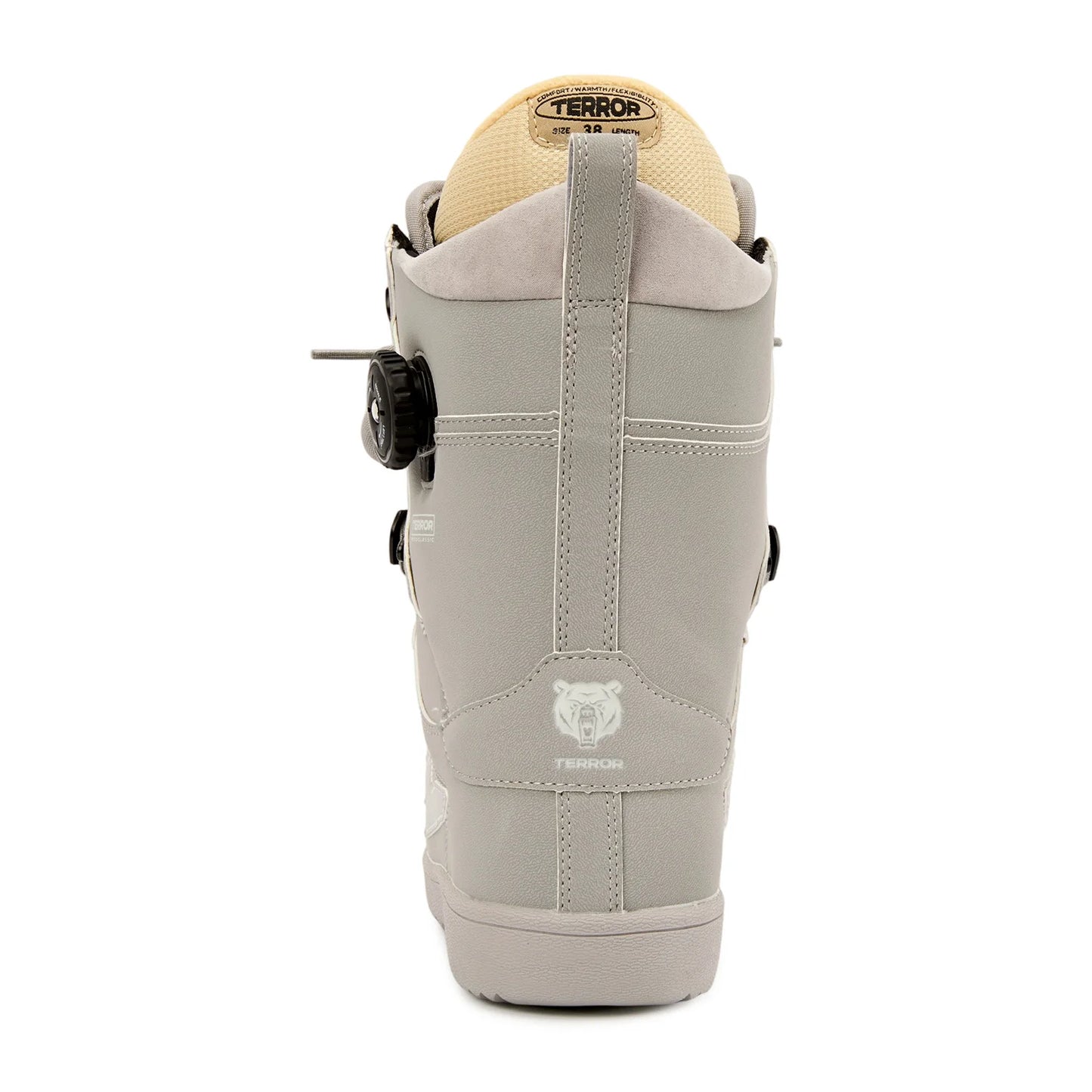 TERROR Snowboard Boot Freestyle , NX Dial Lacing System and Lace-Up , All-Around Performance with Responsive Flex - 2025 model