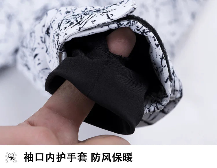 -30 Degrees Winter Thermal Warm Ski Jacket Women Waterproof Windproof Snowboard Coat Snow Costumes Female Skiing Suit 10 Colors