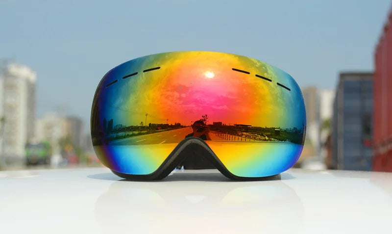 GIRO Ski Goggles for Men And Women Winter Anti-Fog Snow Ski Glasses Double Layer UV400 Snowboard Goggles with Free Mask