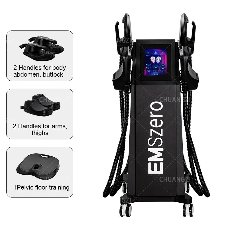 HIEMT EMSZERO RF High Intensity EVibration Pulse Electromagnetic Body Shaping Professional Muscle Growth And Fat Burning  Machin