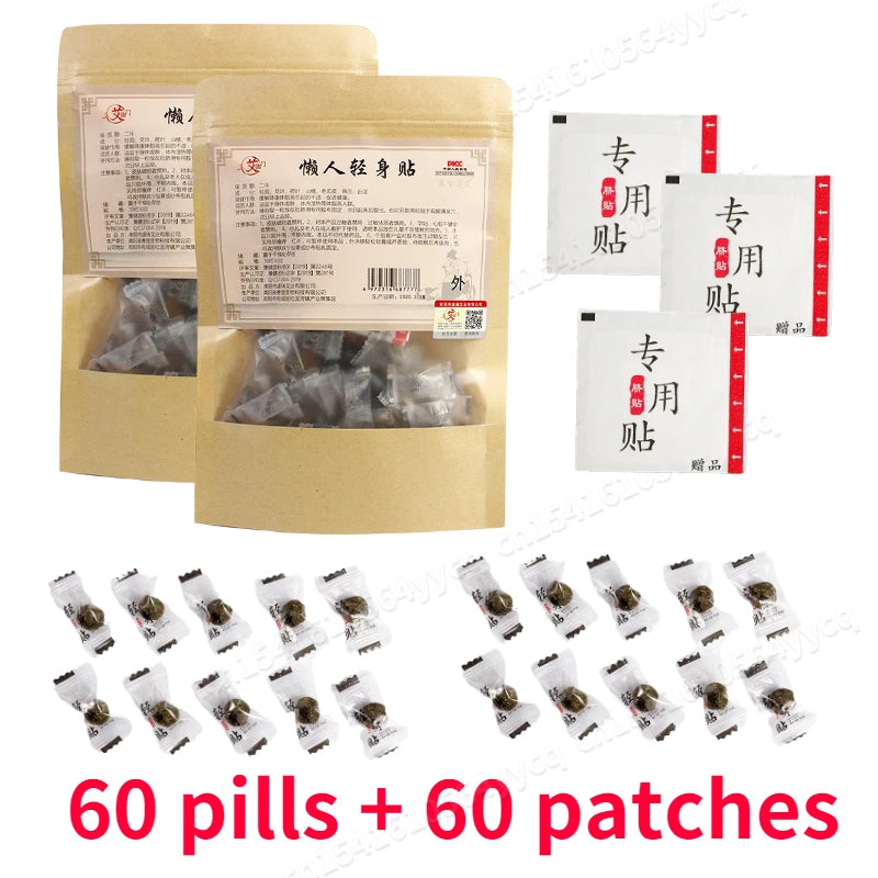 30Pcs Slimming Patch Fast Burning Fat&Lose Weight Products Natural Herbs Navel Sticker Body Shaping Patches