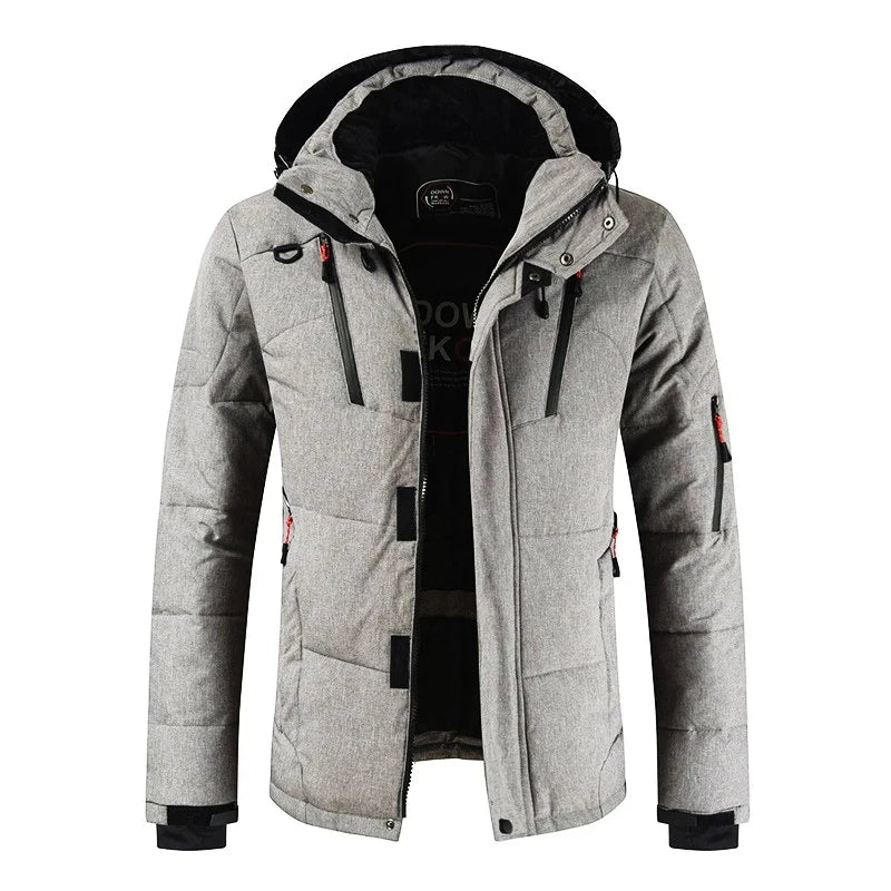 Winter Ski Suit Men Camping Mountain Ski Jacket Ski Pants Warm Windproof Down Jacket Overalls Outdoor Sports Snowboard Clothing