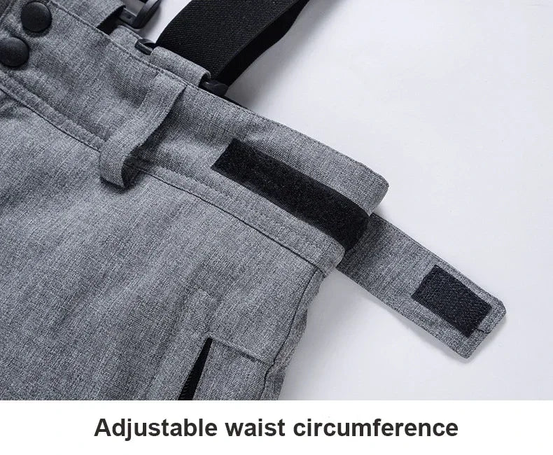 High Quality Men's Winter Waterproof Snowboard Jacket Pants Set Male Breathable Windbreak for Adults Ski Suits
