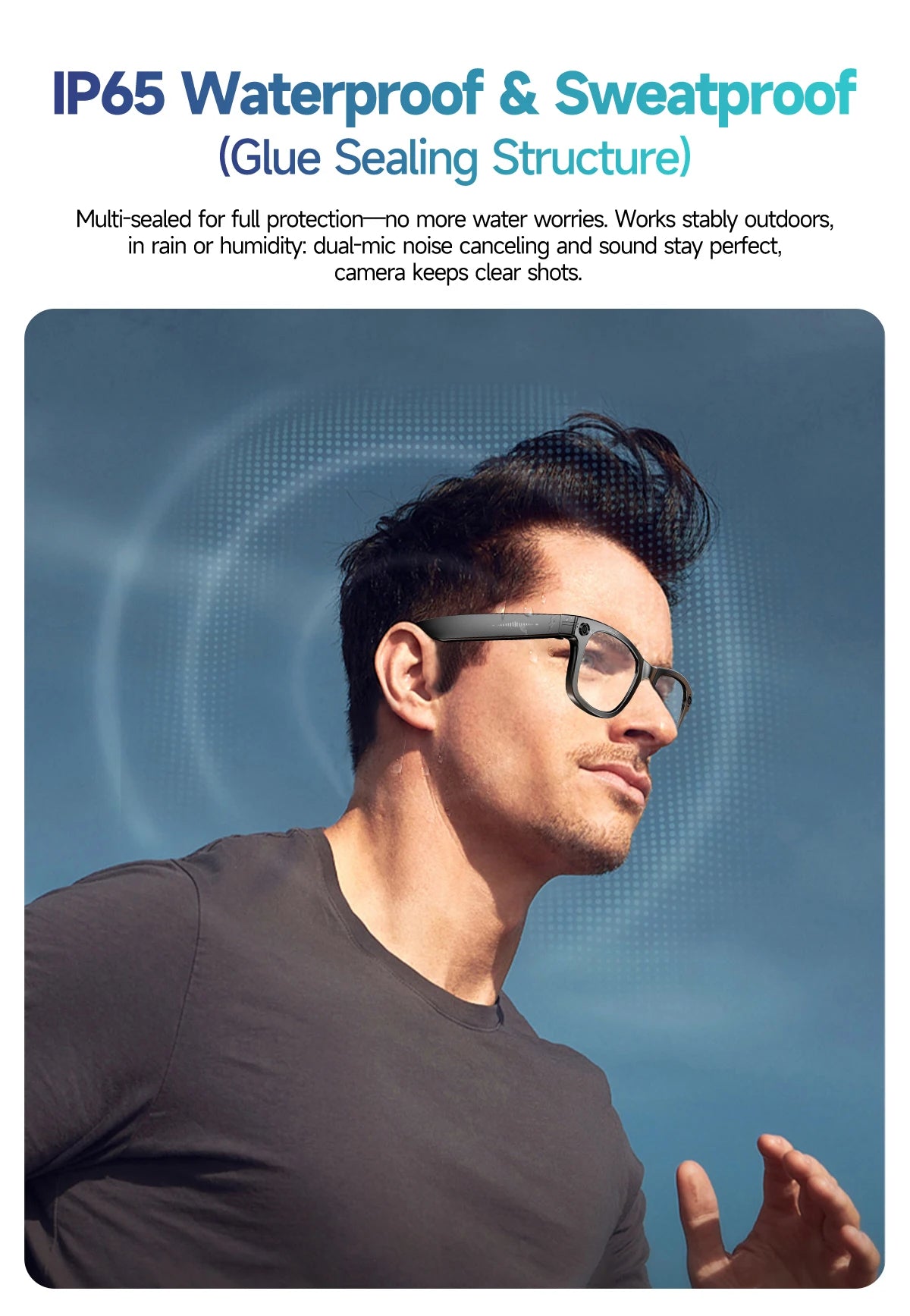 Tavyu Smart Glasses HD 8K Photochromic Lens Bluetooth Call WIFI Transmission Music Translate Video Recording Camera Glasses Men