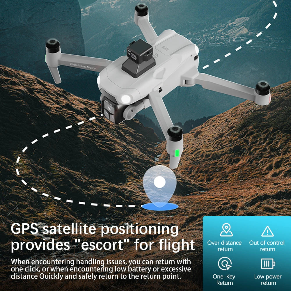 A1R 3S Original 8K Drone 4K Professional 5G GPS 360° Laser obstacle avoidance Brushless Foldable Quadcopter RC Distance 3KM Dron