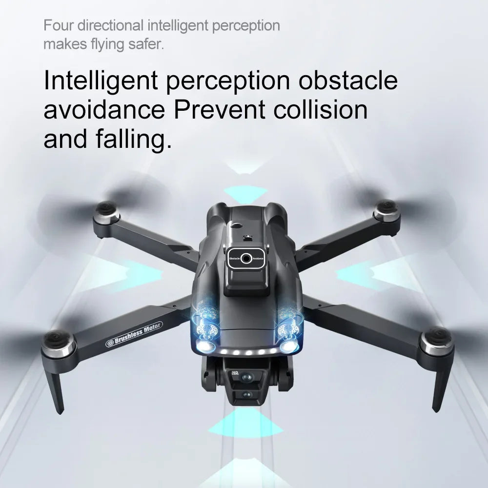 Original V198MAX GPS Return Drone 5G 8K HD Dual Camera Dron Remote With Screen Laser Obstacle Avoidance Drone RC Toys Gifts FPV