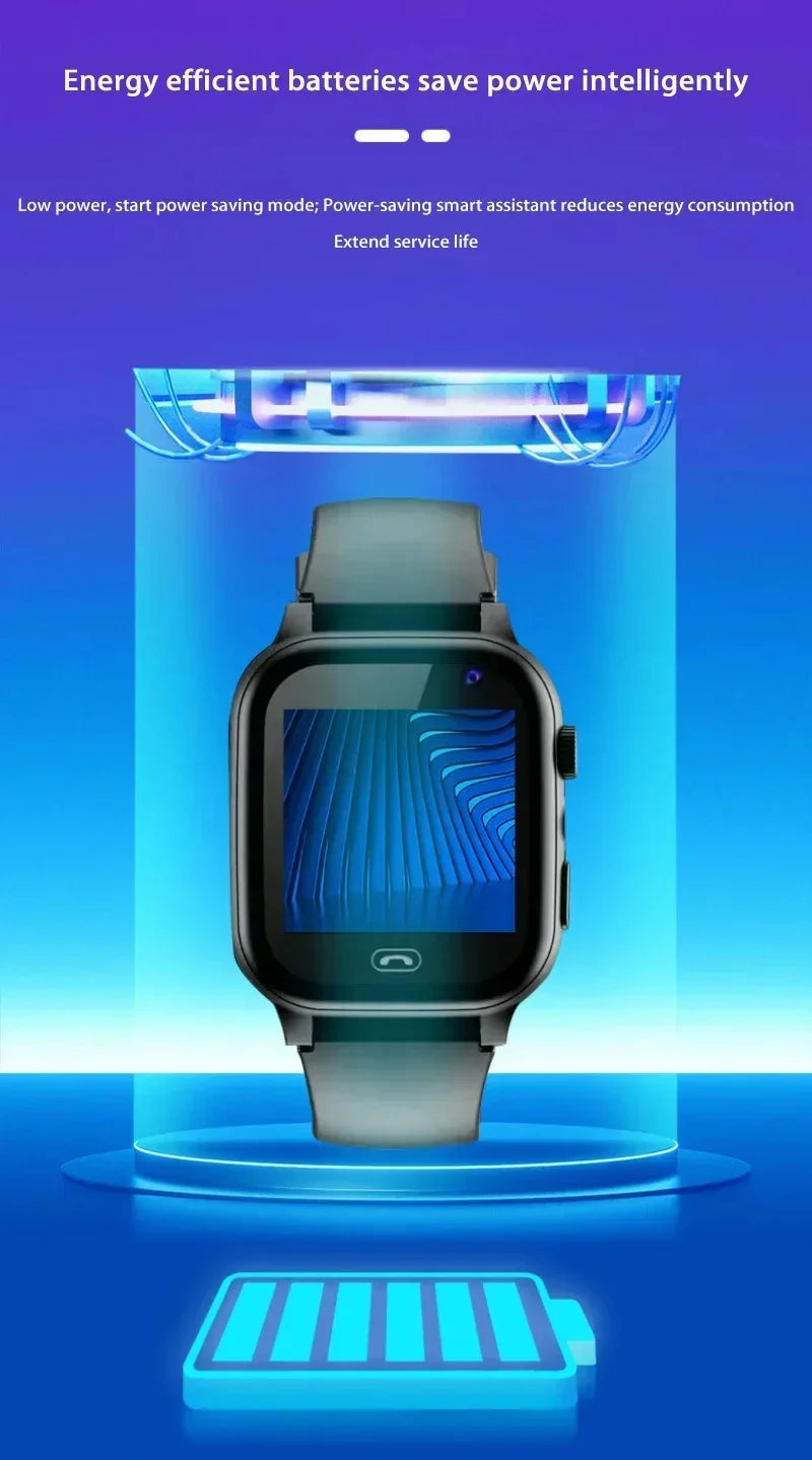 OPPO 5G Smart Watch Kids GPS WIFI Video Call SOS APP Download Child Smartwatch Camera Monitor Tracker Location Phone Watch
