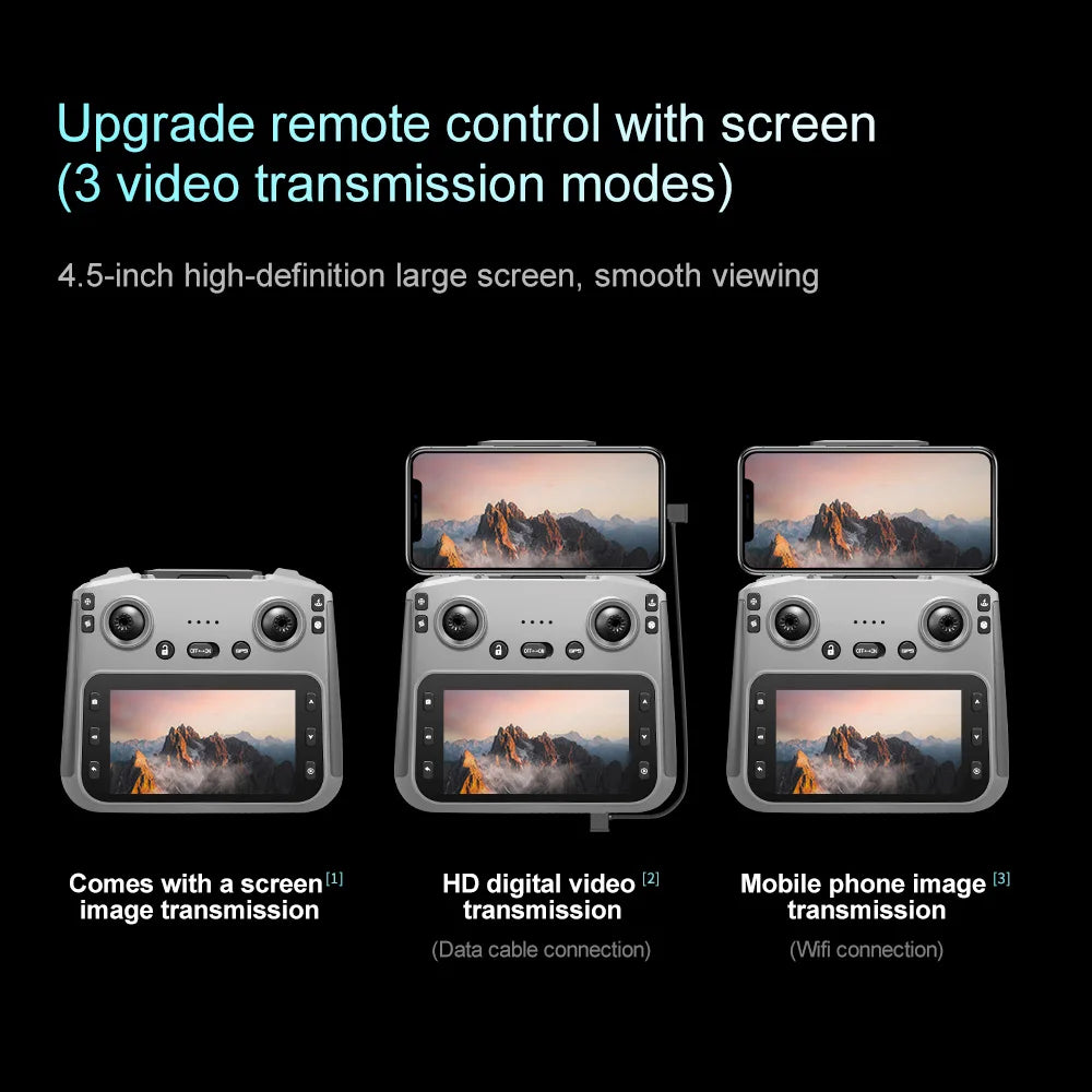 V168 MAX GPS Drone Professional 8K Camera Aerial FPV Brushless Avoiding Obstacle with Large Screen Remote Control Folding Drones