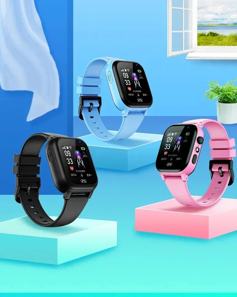 OPPO 5G Smart Watch Kids GPS WIFI Video Call SOS APP Download Child Smartwatch Camera Monitor Tracker Location Phone Watch