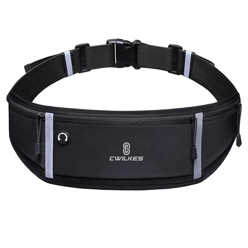 Sports Fanny Pack Women Running Belt Waist Bag Men Waterproof Gym Phone Pouch Banana Bags Run Accessories