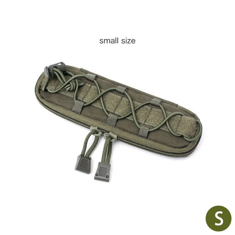 Tactical Molle Knife Pouch EDC Tool Knives Holder Hunting Accessories Outdoor Sports Hiking Camping Hunting Flashlight Holster