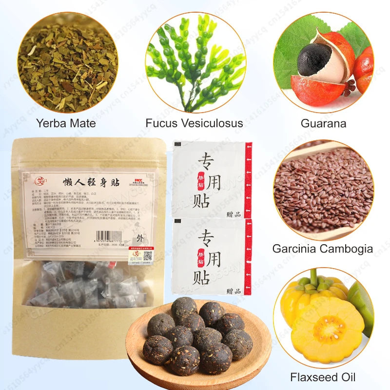 Herb Ball Fat Burning Slimming Patches Anti Cellulite Belly Detox Navel Sticker Weight Losing Fast Slim Plaster Slimming Product