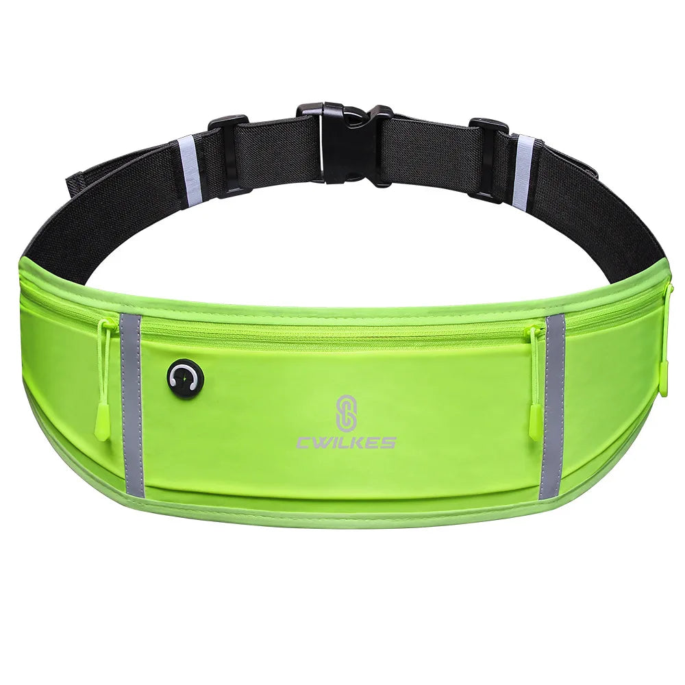 Sports Fanny Pack Women Running Belt Waist Bag Men Waterproof Gym Phone Pouch Banana Bags Run Accessories