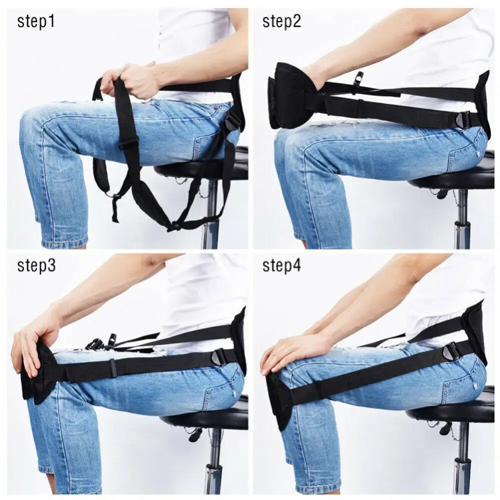 Adult Leg Shape correctors Belts Waist Guards Sitting Posture Correction Belts Posture Support Seat Ergonomic Sitting Aid