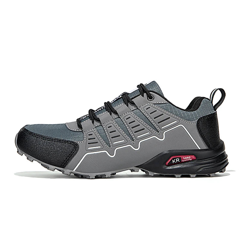 Men‘s Hiking Shoes Waterproof Outdoor Trainers Lace-up Climbing Trekking Sneakers Mountain Hunting Tactical Boots Cycle Shoes