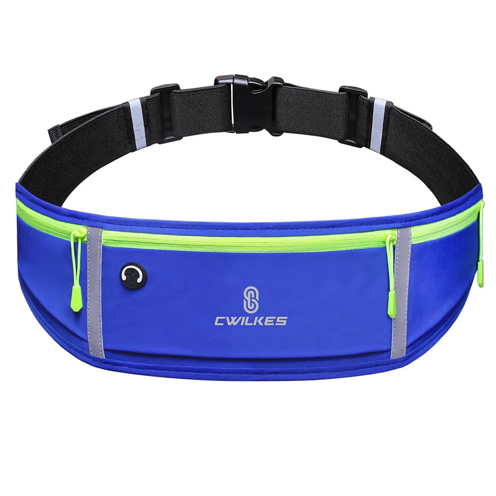 Sports Fanny Pack Women Running Belt Waist Bag Men Waterproof Gym Phone Pouch Banana Bags Run Accessories