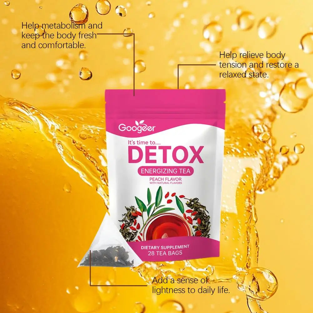 1/3/5pcs Detox Tea Weight Loss & Fat Burning Slimming Tea, Natural Metabolism Booster for Women & Men,Detox Slim Energizing Tea