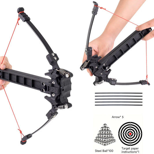 18 Round Steel Ball Combo/archery Dual-purpose Recurve Bow Outdoor Hunting Practice Compound Bow Sports Shooting Training