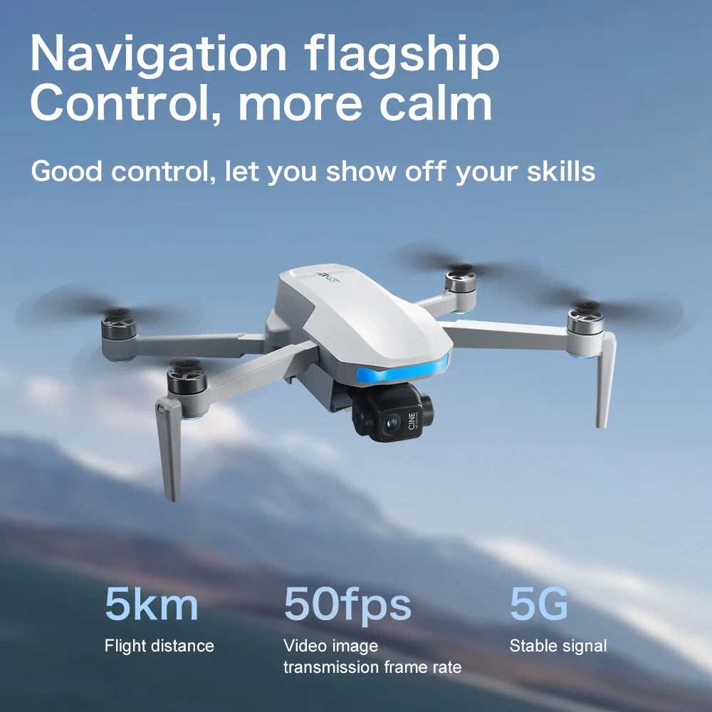 Original S-X1 Drone 4K Aerial Photography Wide Angle Dual Camera WIFI FPV Professional With Brushless RC Foldable Quadcopter Toy