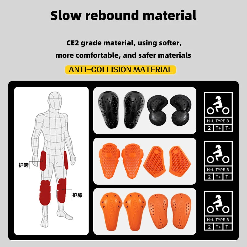 Men Moto Jeans Motorcycle Pants Protective Gear Touring Motorbike Trousers Motocross Pants CE Protective Gear Stretch Jeans